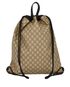 Gucci GG Supreme Angry Cat Drawstring, back view